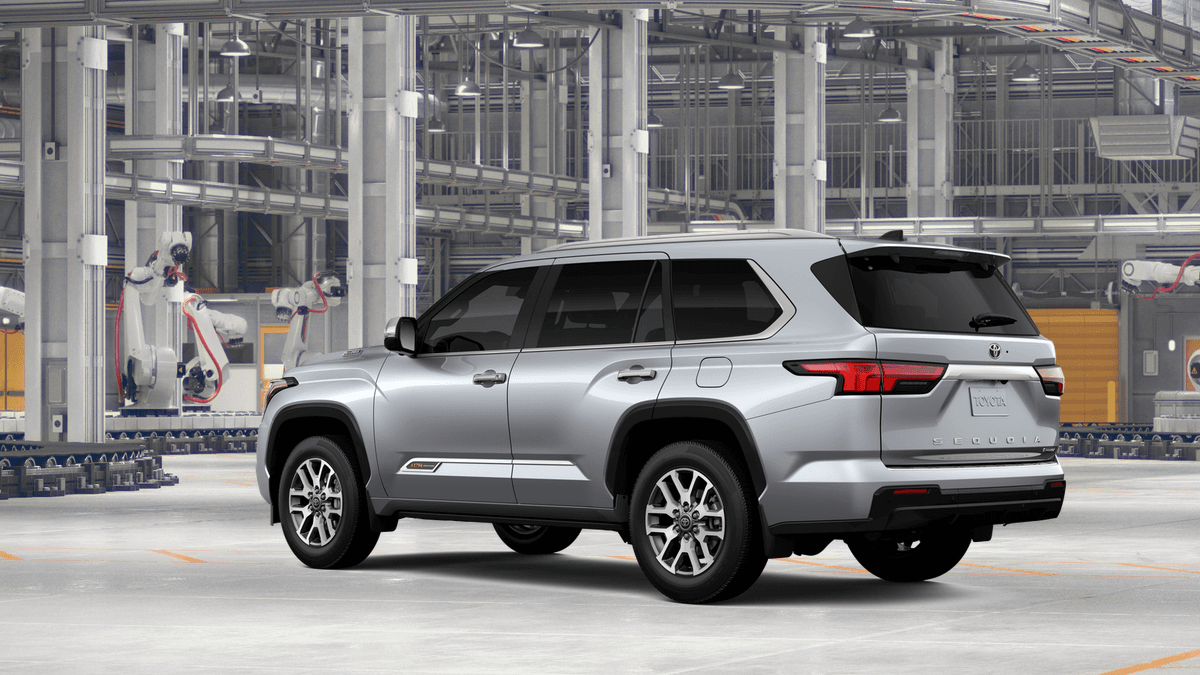 Toyota Sequoia 2026 SUV lujo exterior cinematográfico